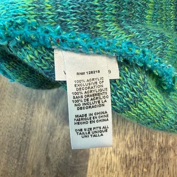 Subaru Official Gear Acrylic Knit Beanie Hat Green Unisex One Size - Picture 7 of 7